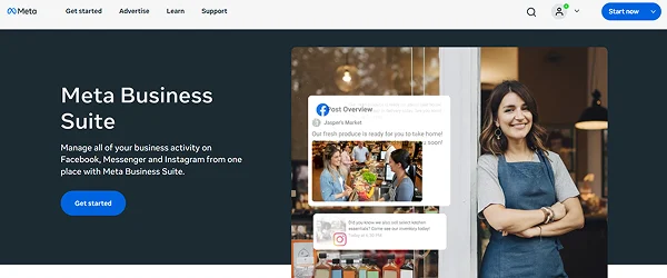 Meta Business Suite - best auto reply tools for Instagram DM