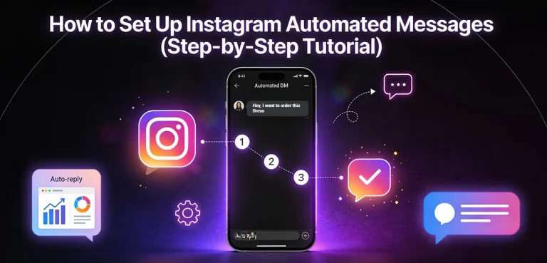 Step-by-step guide for how to set up Instagram automated messages