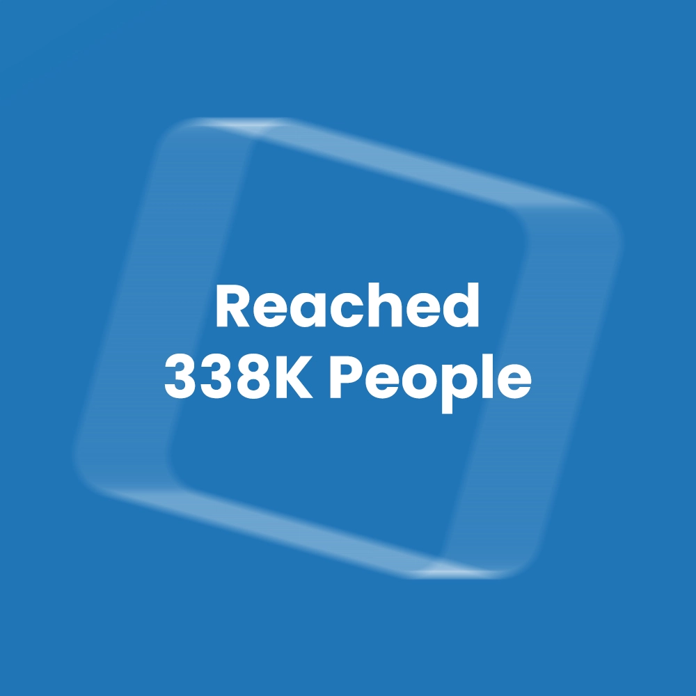 Burger Singh Case Study Result 1 - Campaign Reached Over 488K People