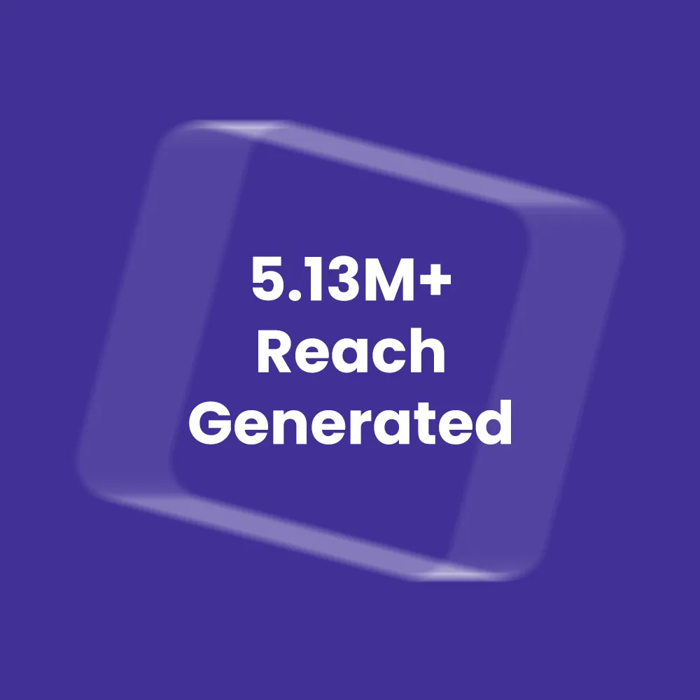 Burger Singh Case Study Result 1 - Campaign Reached Over 488K People